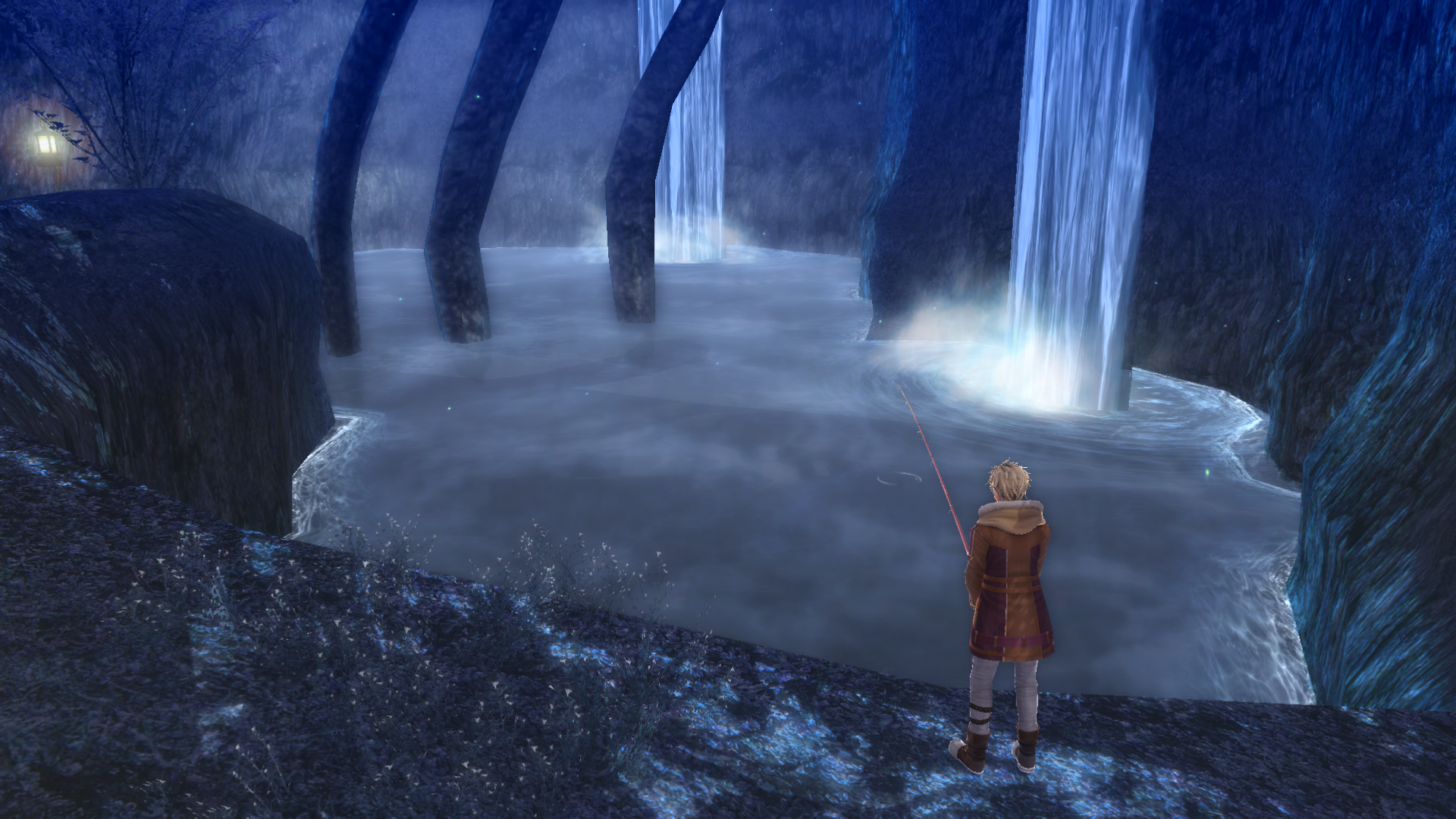 Fishing spot in the Eerie Woods