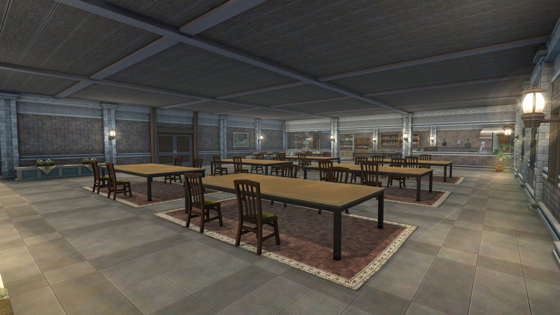 Branch Campus Dormitory Dinning Room