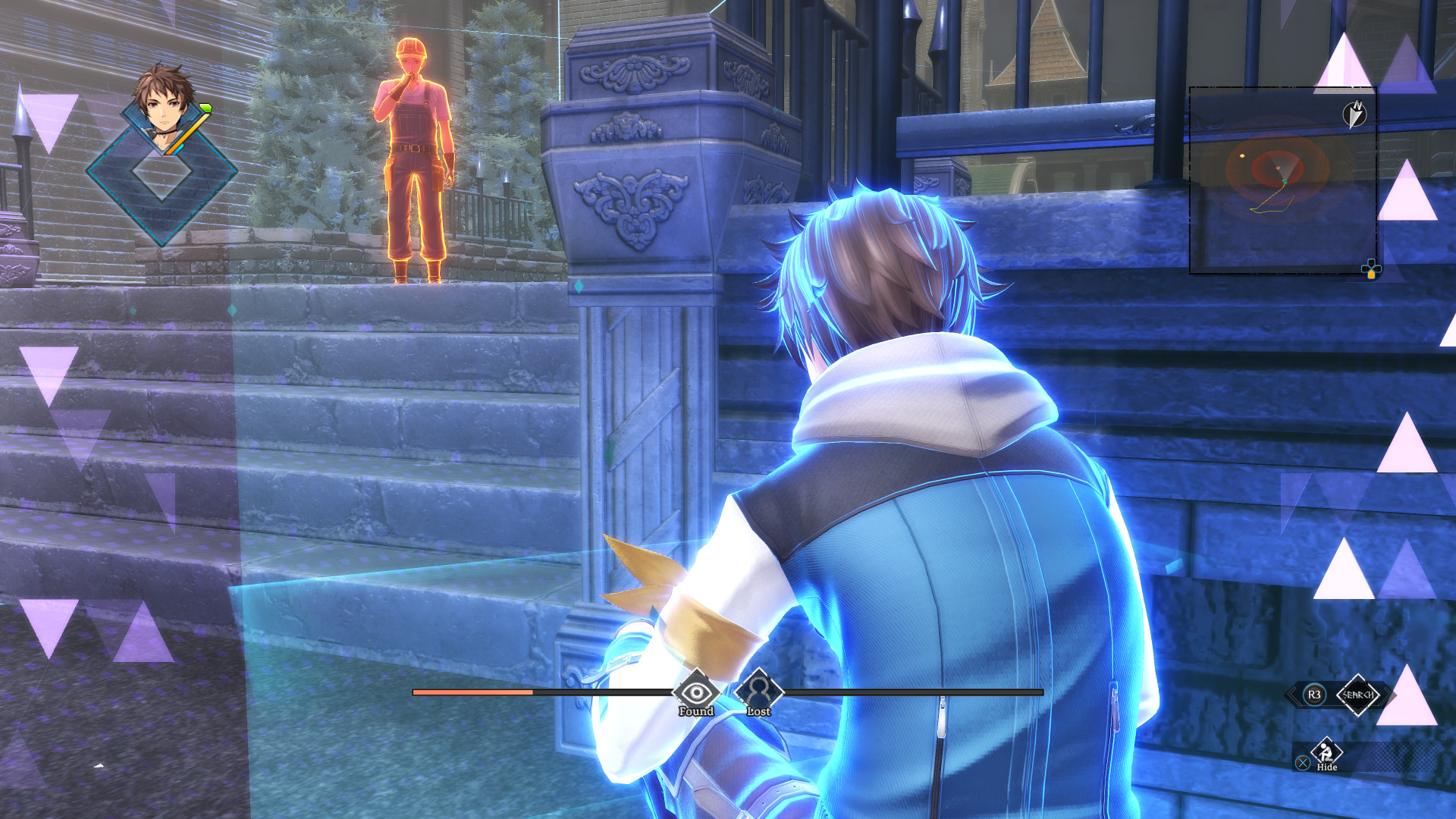Stealth minigame