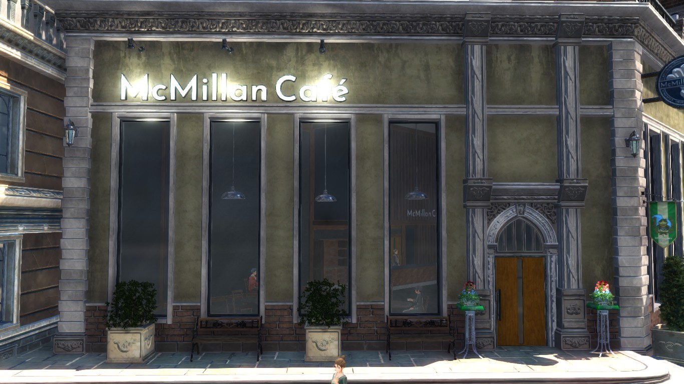 McMillan Café Exterior