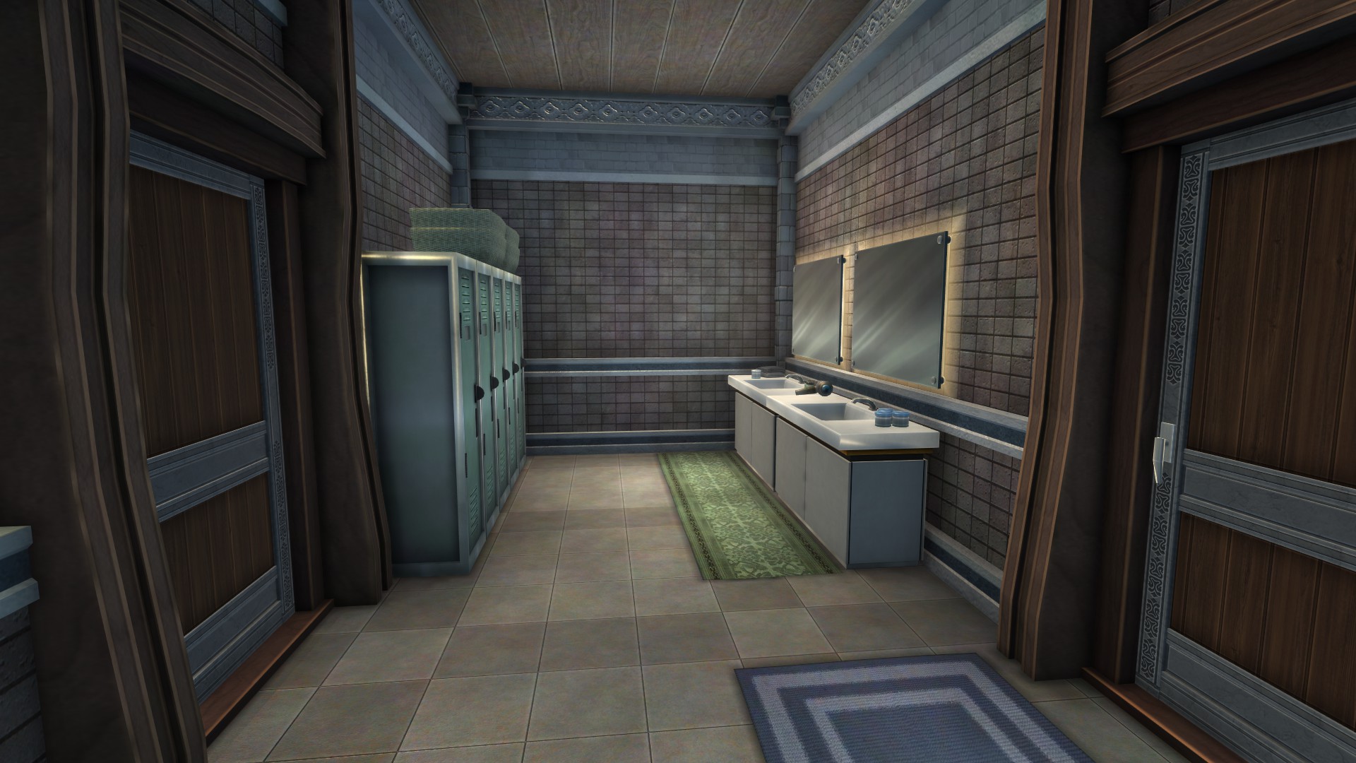 Branch Campus Dormitory Changing Room