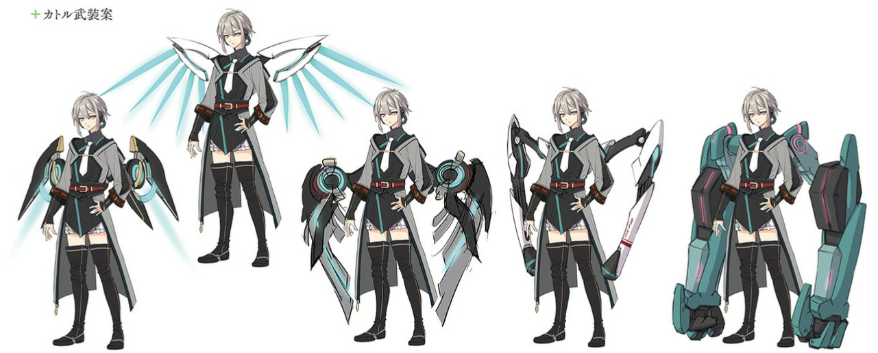 Concept art for combining with XEROS & FIO