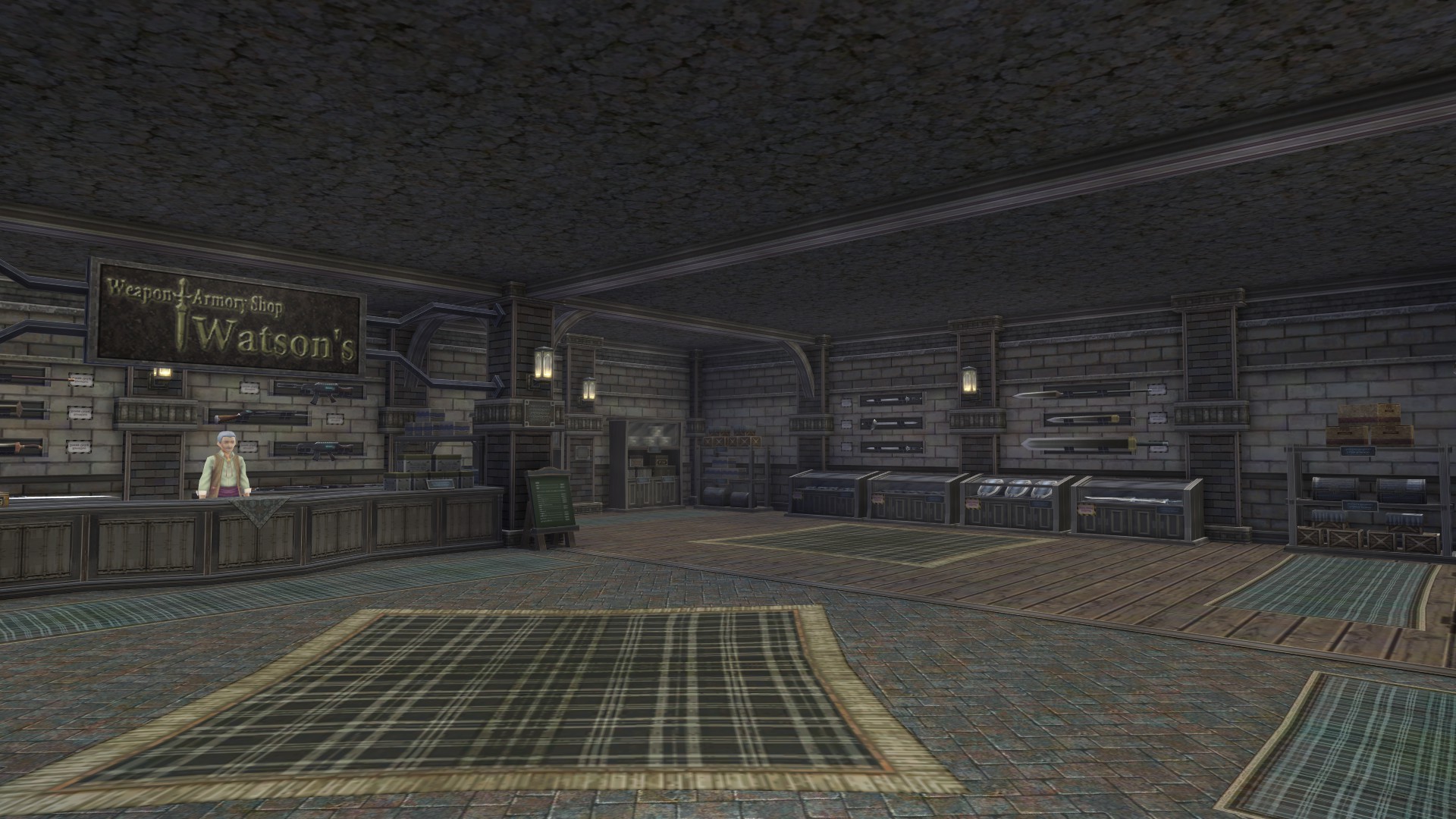 Watson's Weapons & Armor Interior