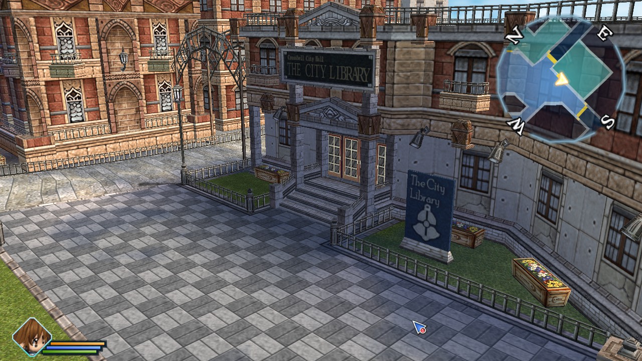 Crossbell City Library Exteiror