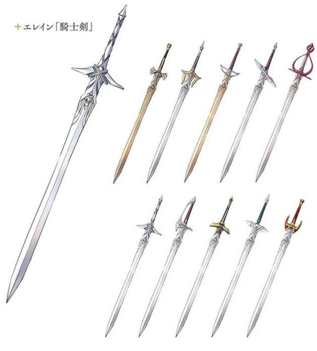 Elaine's Cruciform Sword