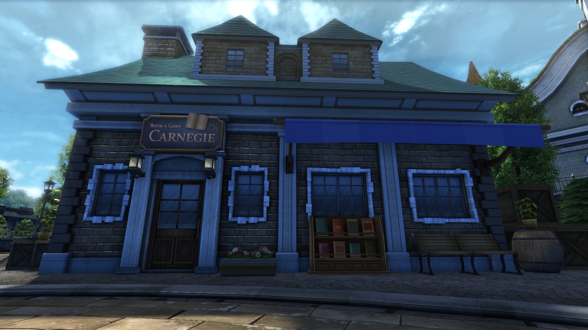 Carnegie Books & Games Exterior