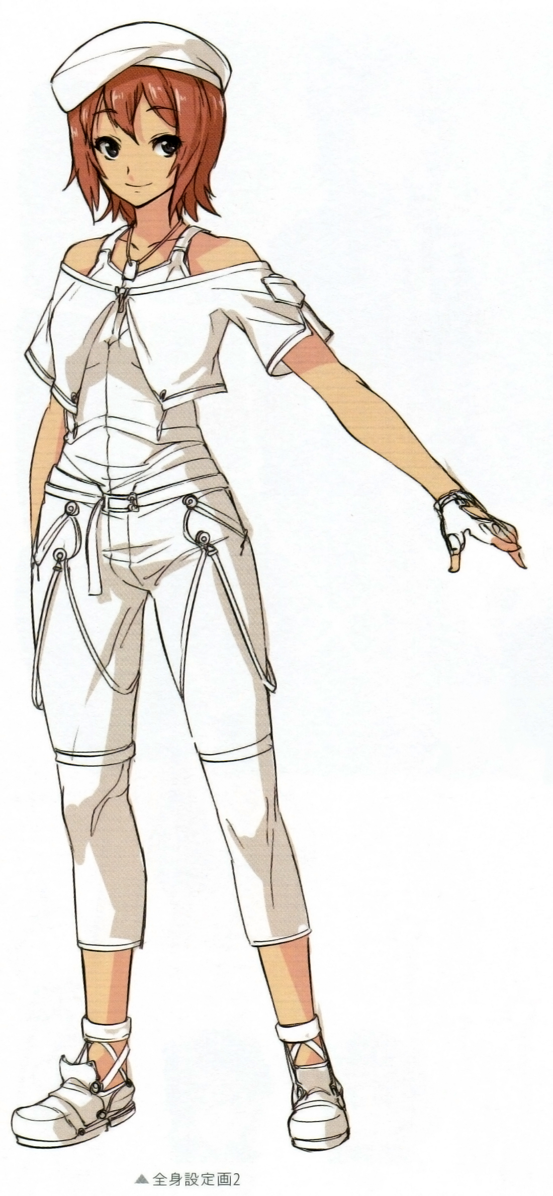 A full-length sketch of Noel