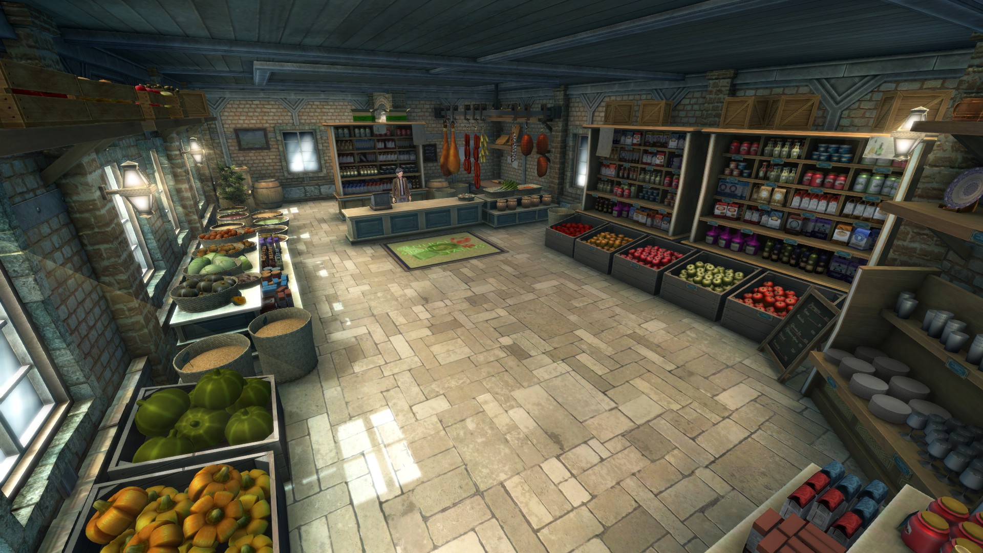 Tally's General Store interior