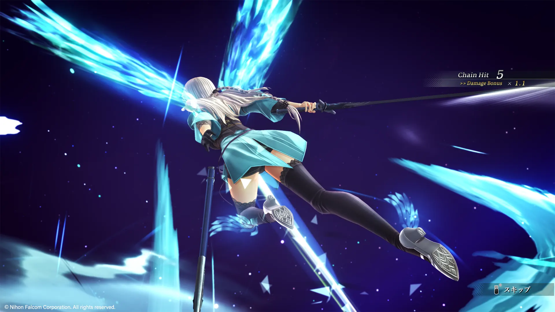 Promotional screenshot of Elaine Auclair