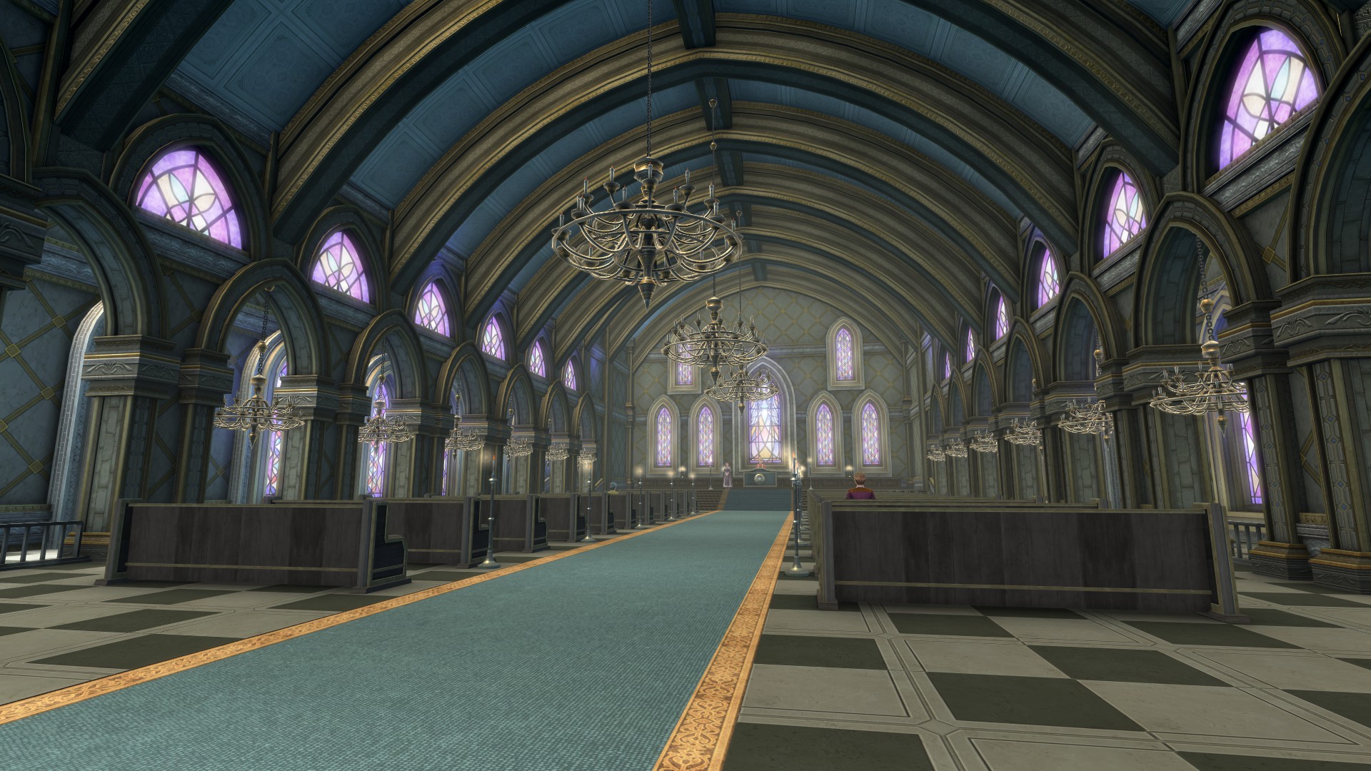 Heimdallr Cathedral Interior