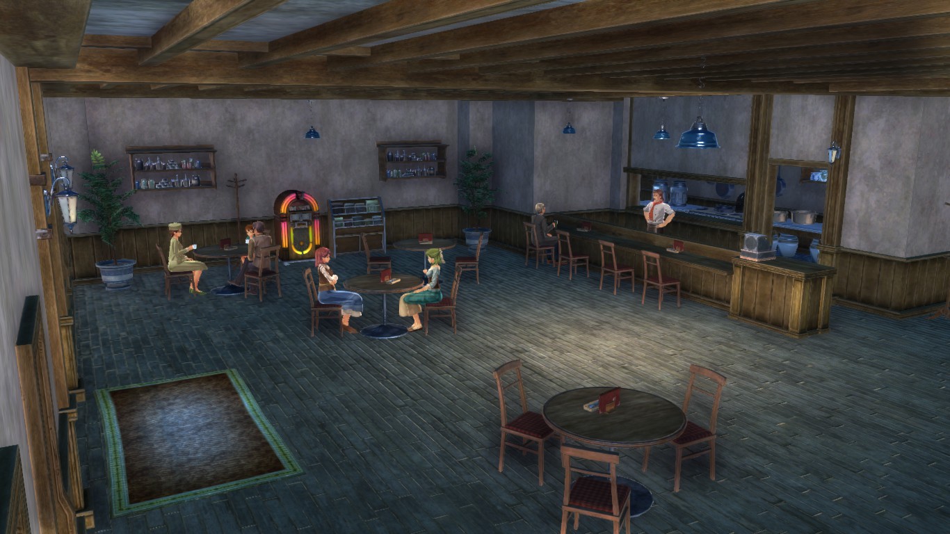 Montmart Bistro Interior