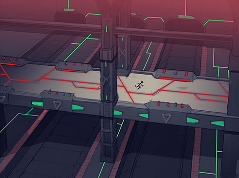 Concept art of the Black Workshop