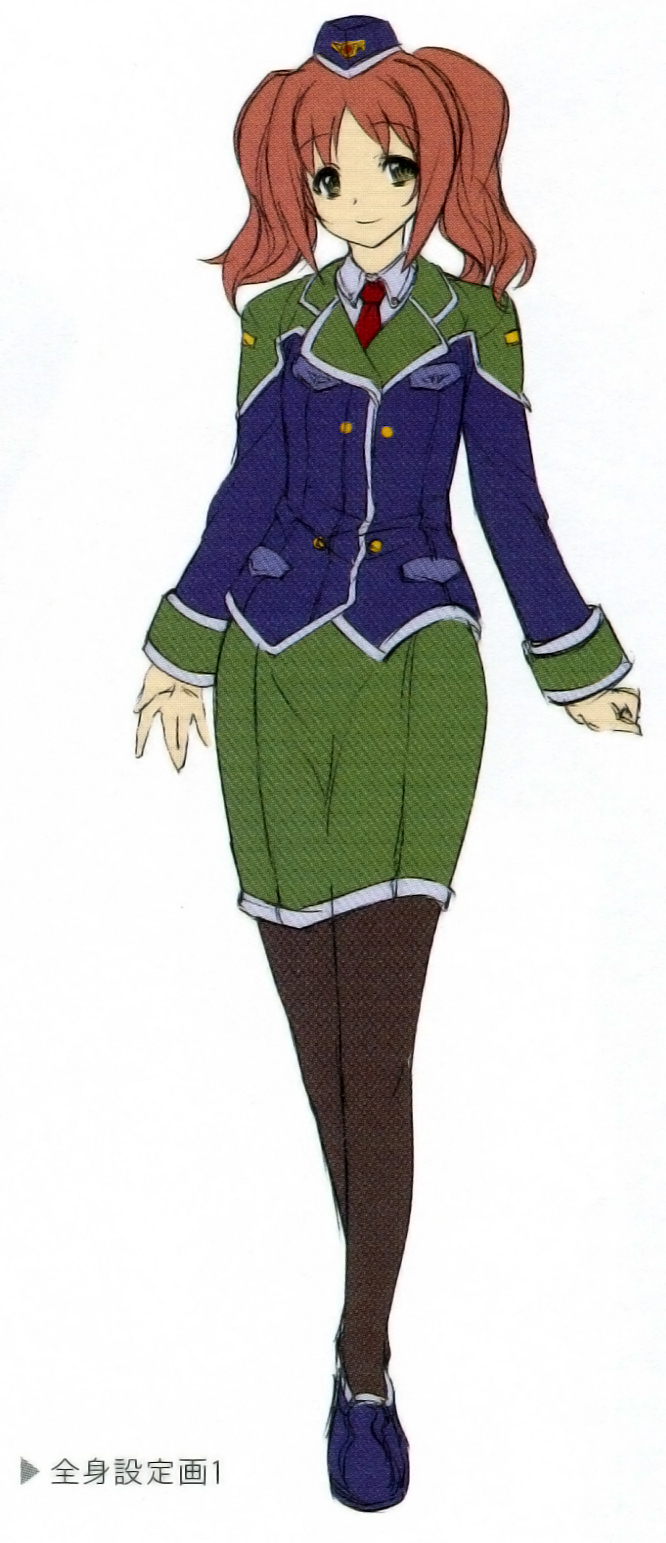 A full-length sketch of Fran
