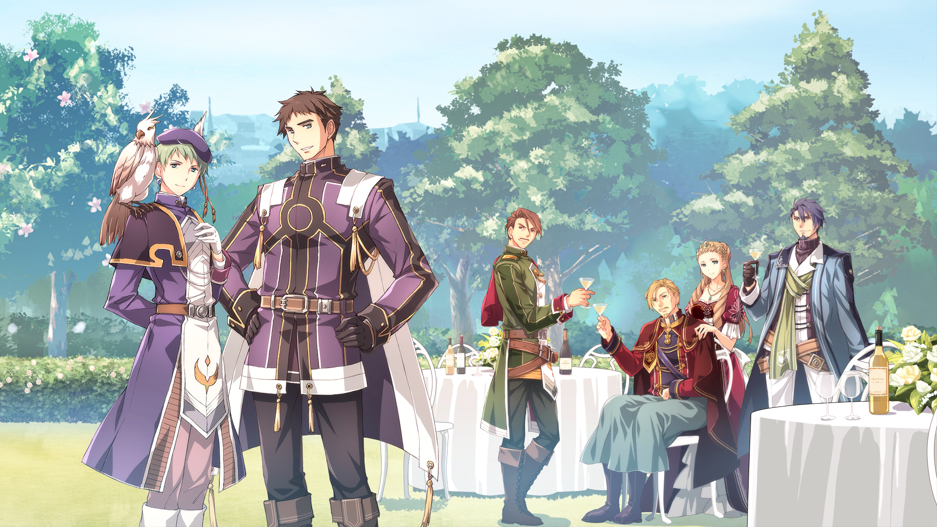 Ending visual