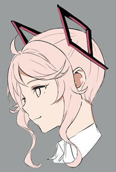 Hairstyle concept art
