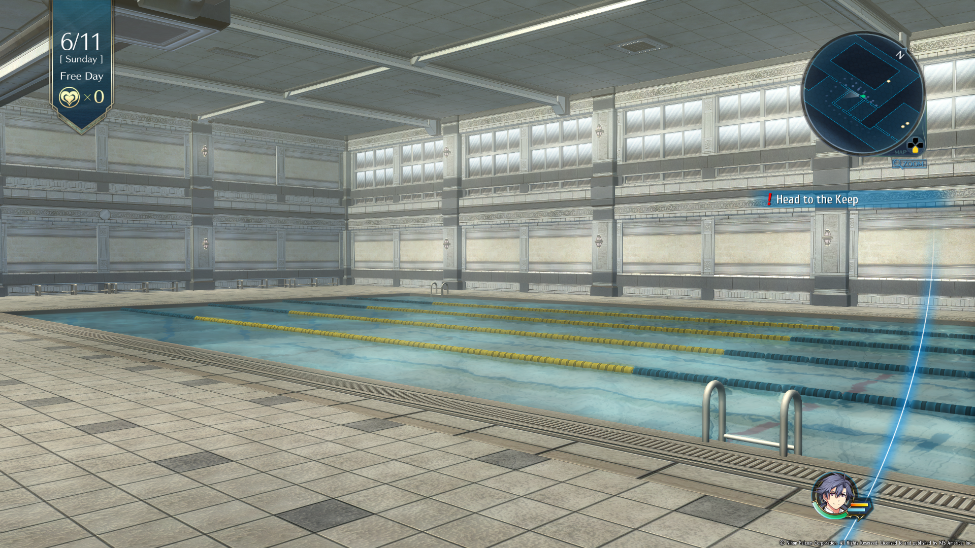 Pool area