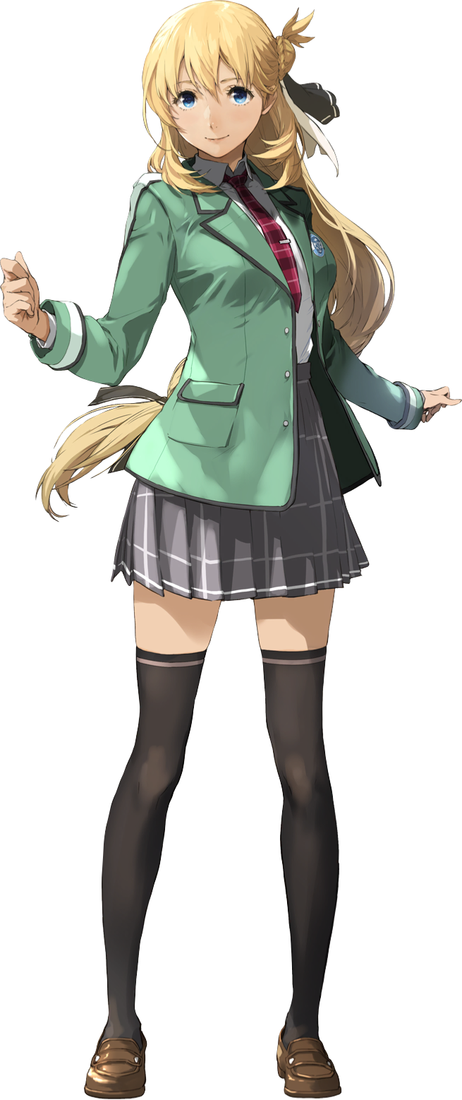 Agnes in Aramis High School uniform