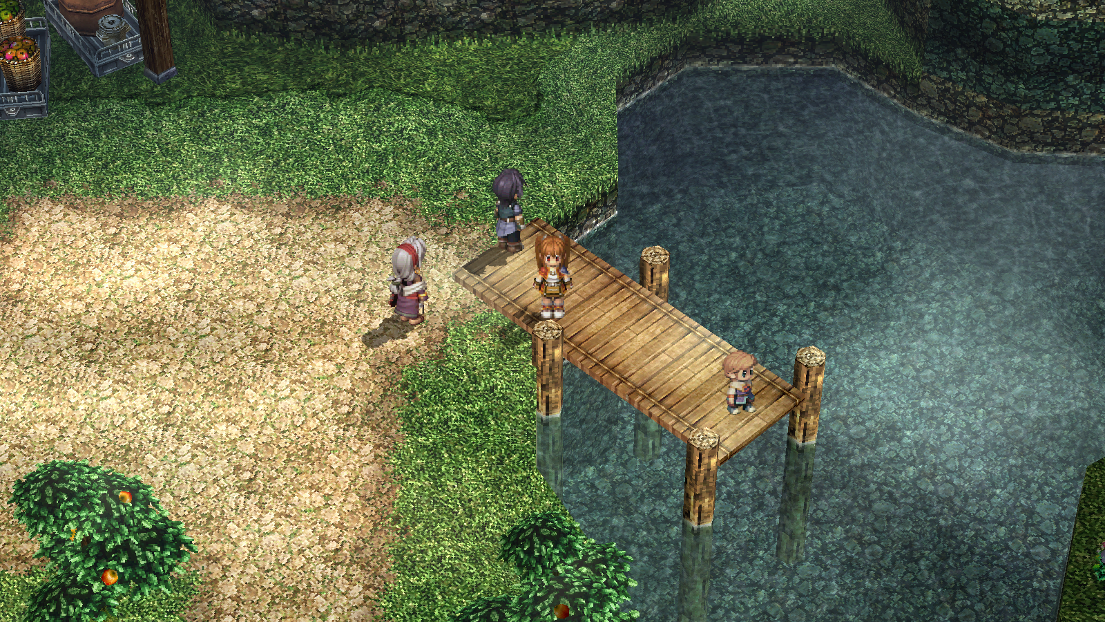 Fishing pond
