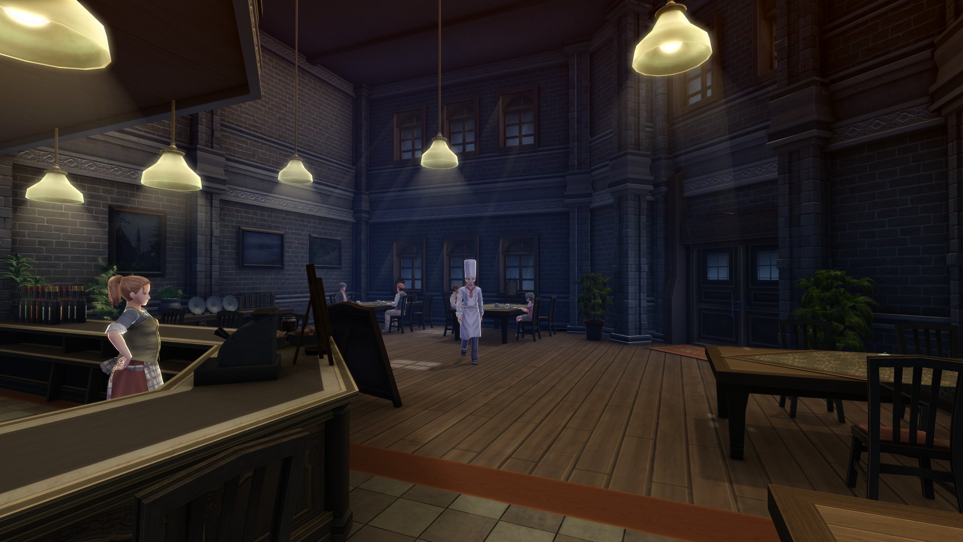 Pub & Dinner - Decken Interior