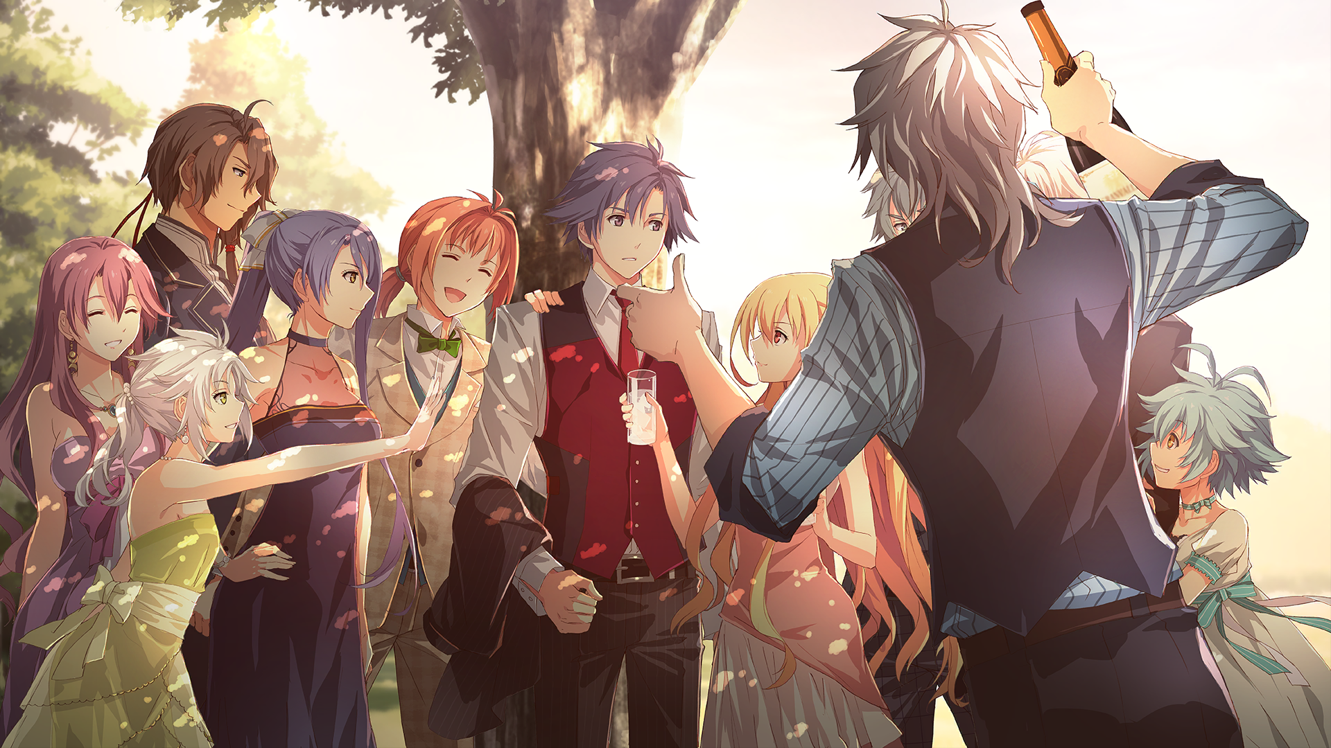 Ending visual
