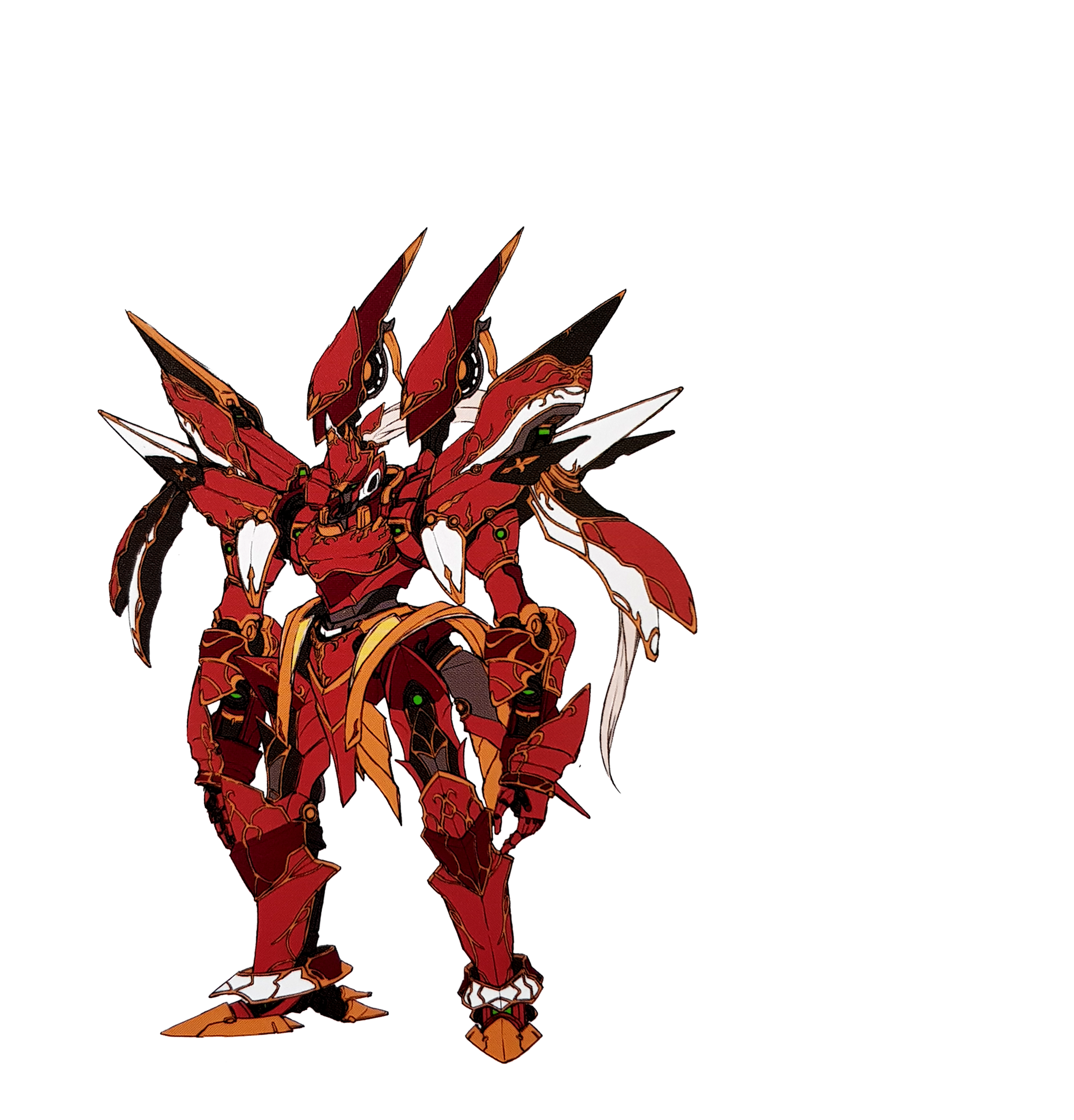 Testa-Rossa, concept art