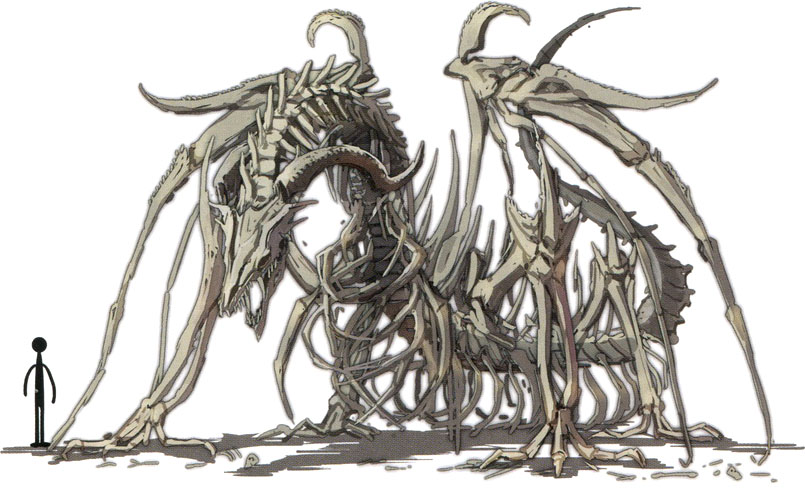 Concept art of Zoro-Agruga in CS1