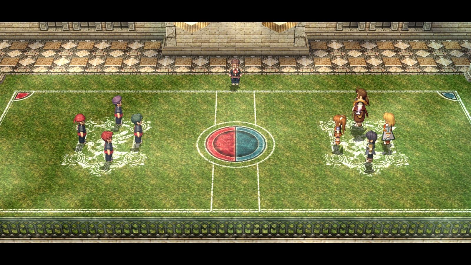 Rocco, Deen and Rais' team, against Estelle, Joshua, Zin and Olivier