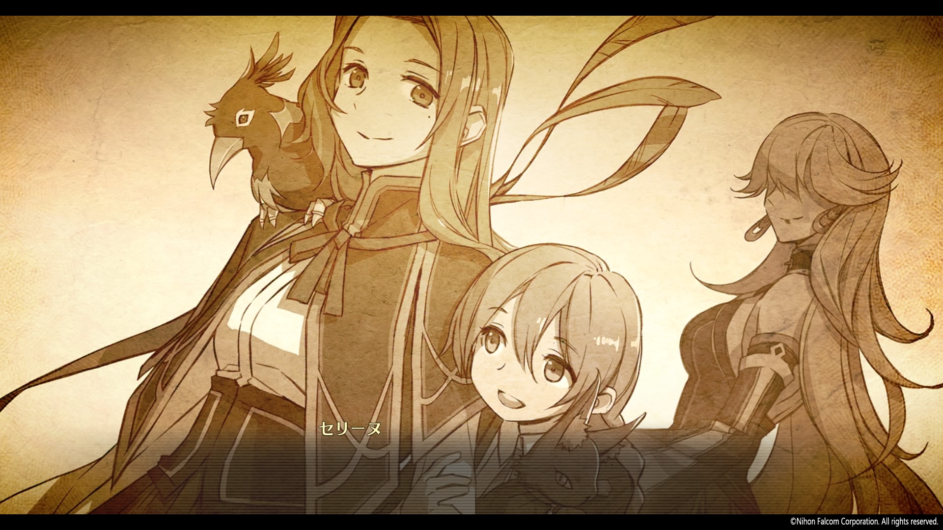 Memories - Young Emma with Vita and Grianos and Roselia watching them