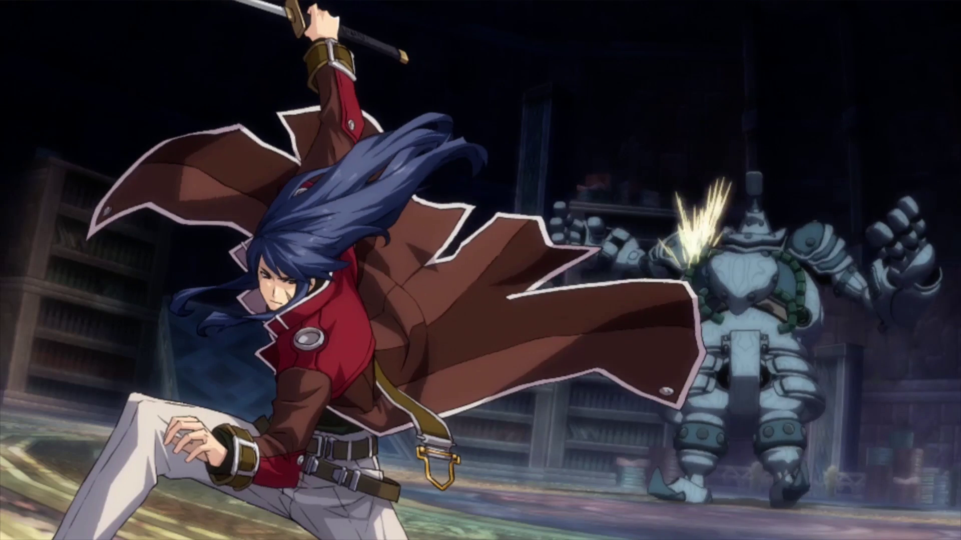 Arios MacLaine slays a golem