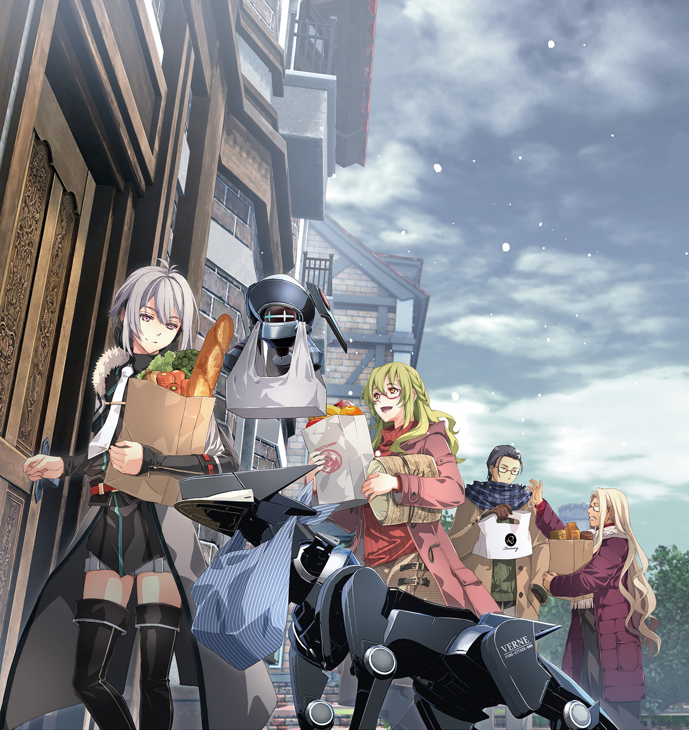 Ending visual