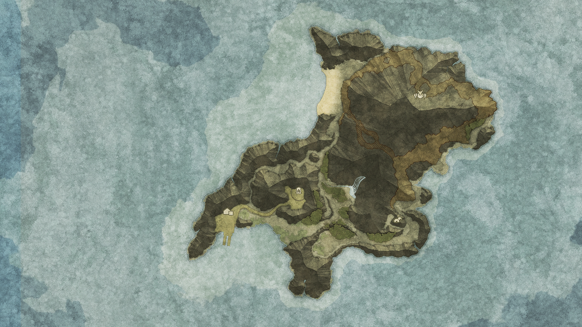 Map of Bryonia Island