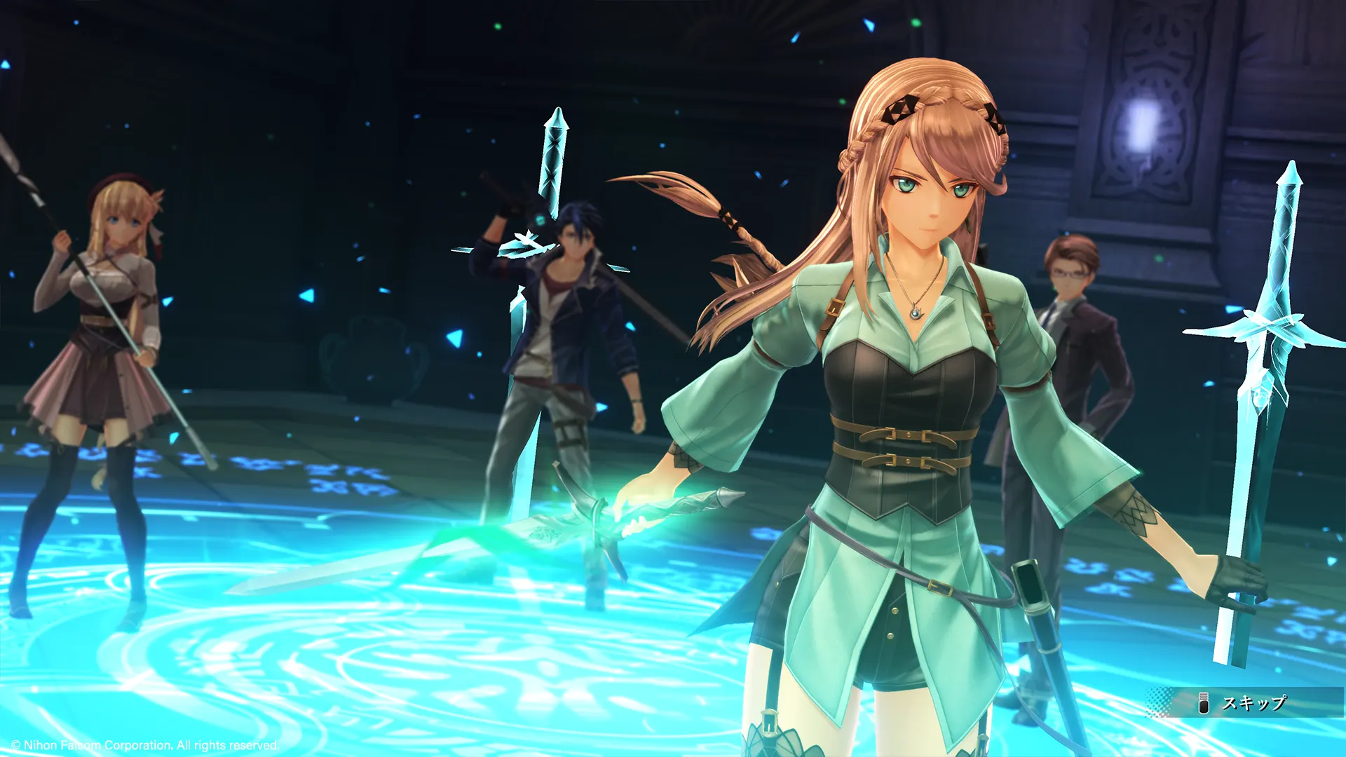 Promotional screenshot of Elaine Auclair