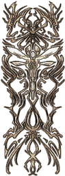 The crest placed upon spirit shrines
