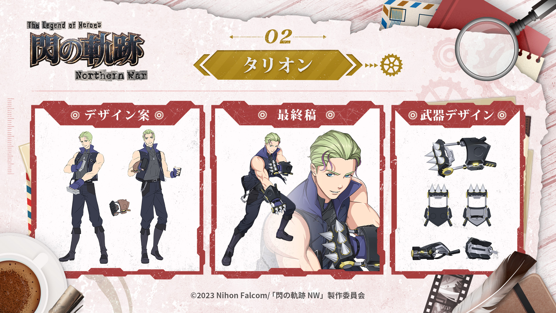 Character sheet