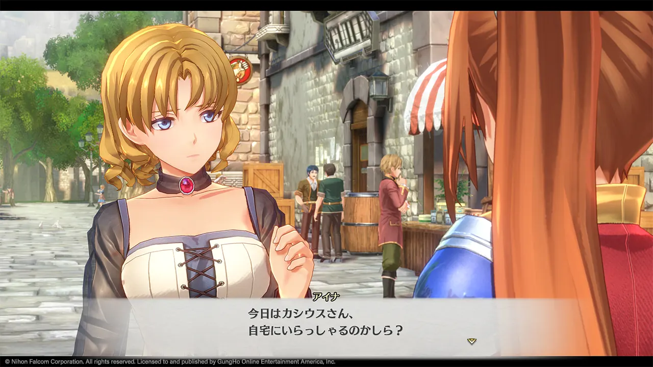 Promotional screenshot of Aina Holden
