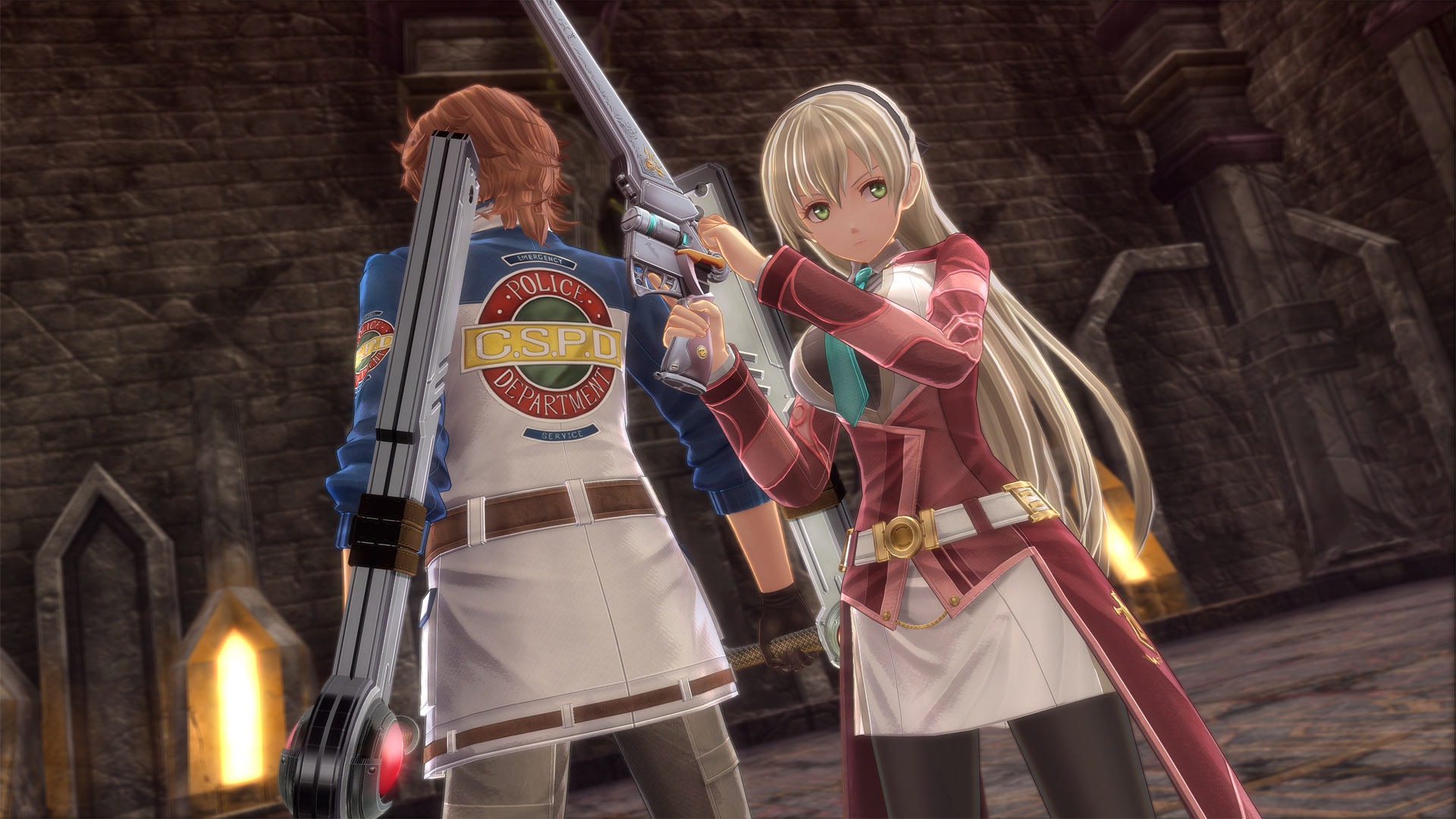 Promotional screenshot of Elie and Lloyd