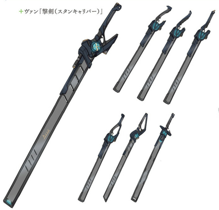 Van's Stun Caliber concept art