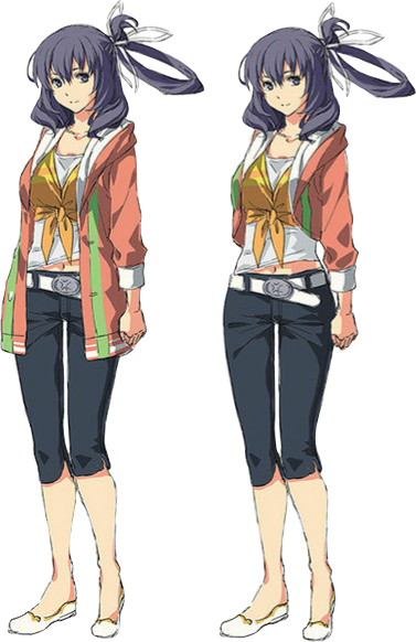 Casual outfit concept art