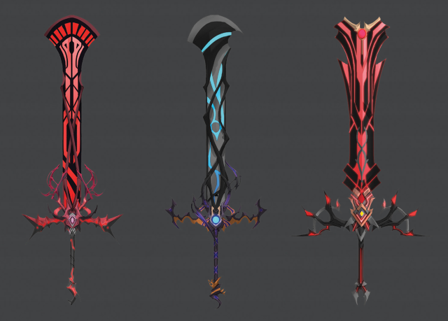 Ebon Sword concept art