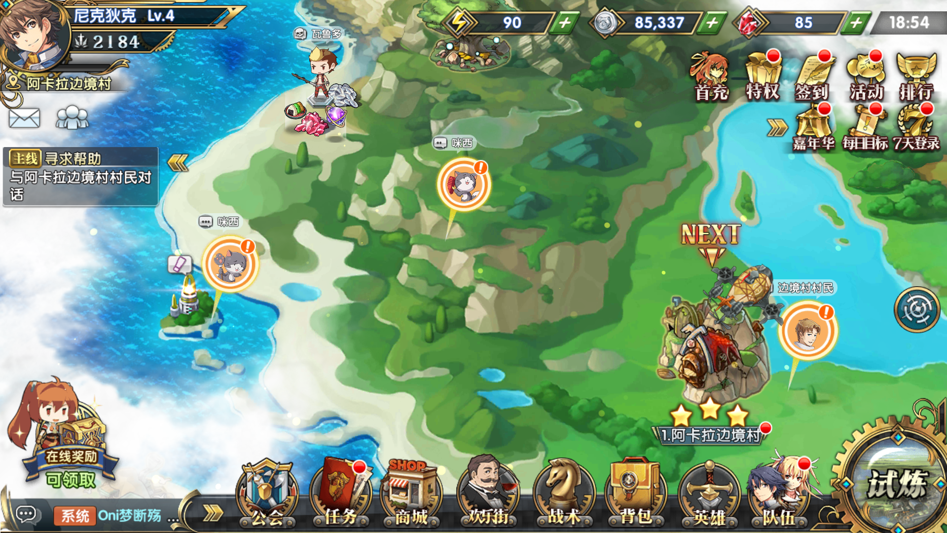 Map overview