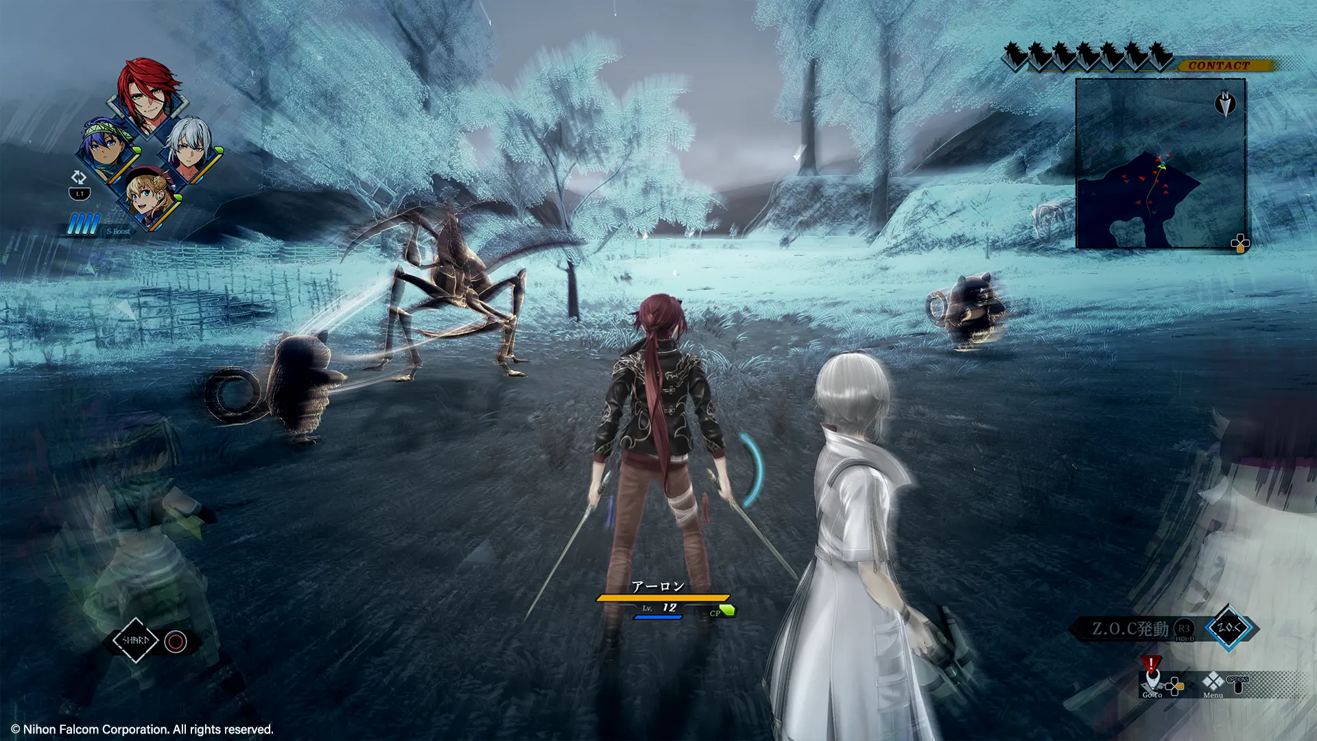Gameplay screenshot - Z.O.C Field Battle
