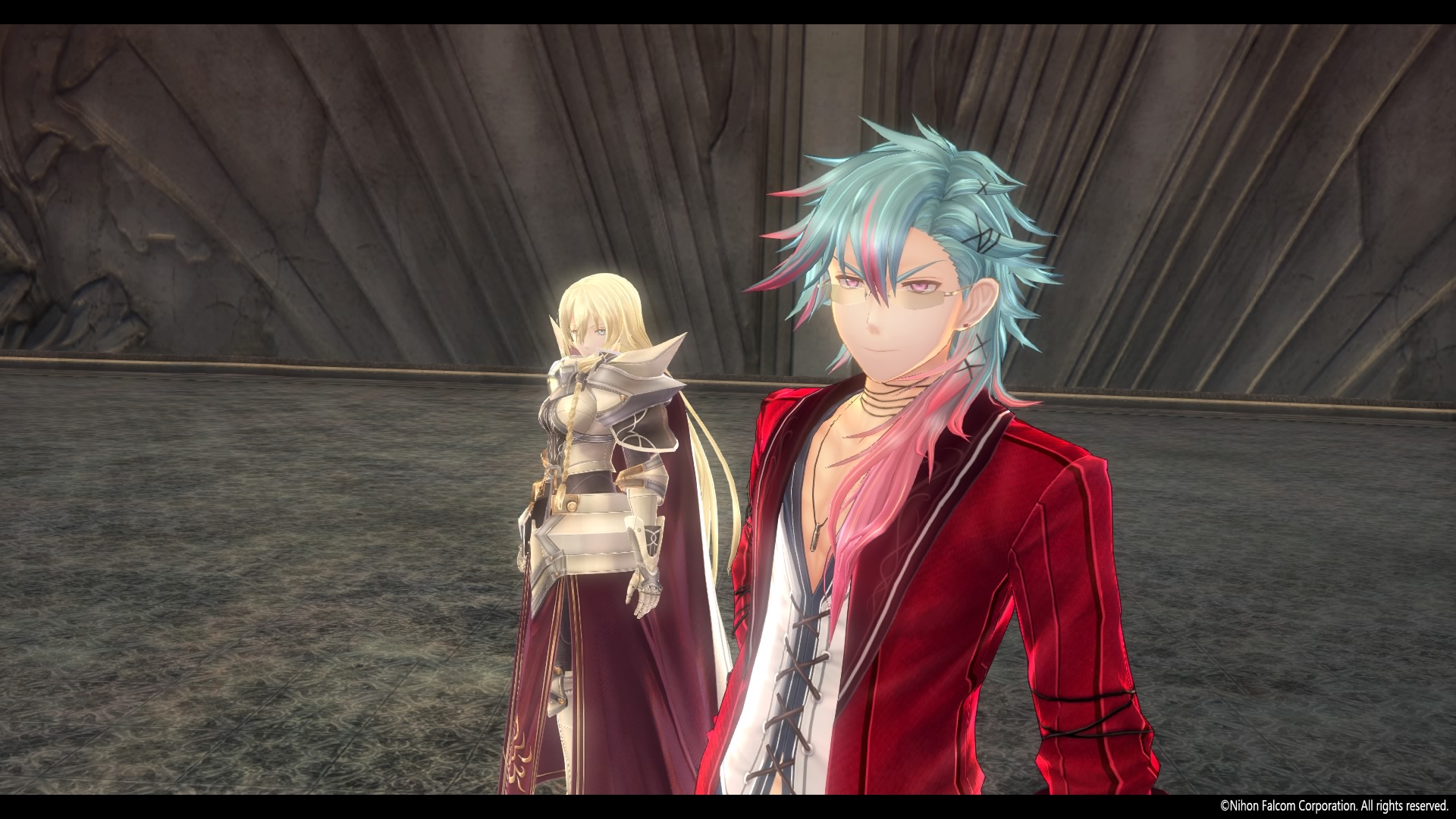McBurn with Arianrhod at the Gral of Erebos