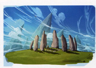 Stone circle, concept art