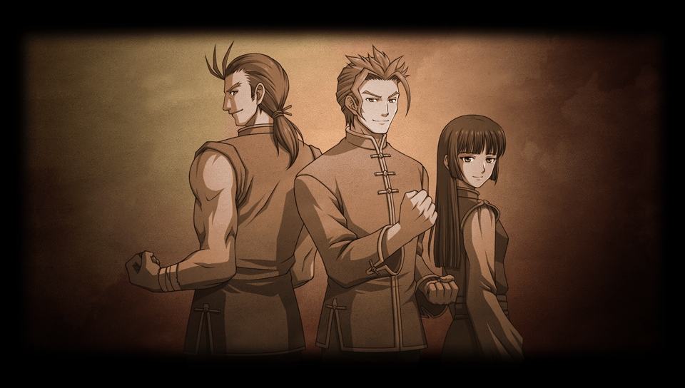 Taito Students Zin, Walter and Kilika - Visual (SC Evo)
