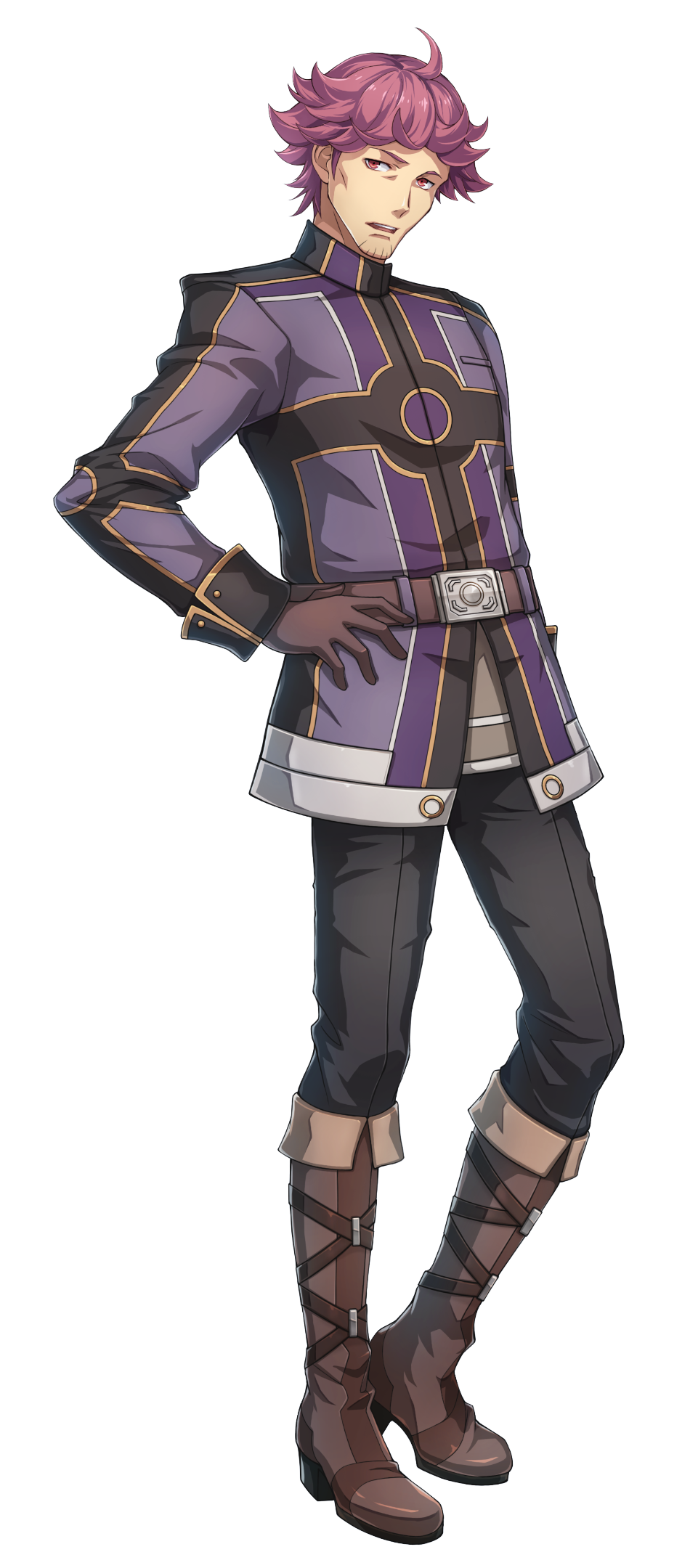 Disguised as Erebonian soldier