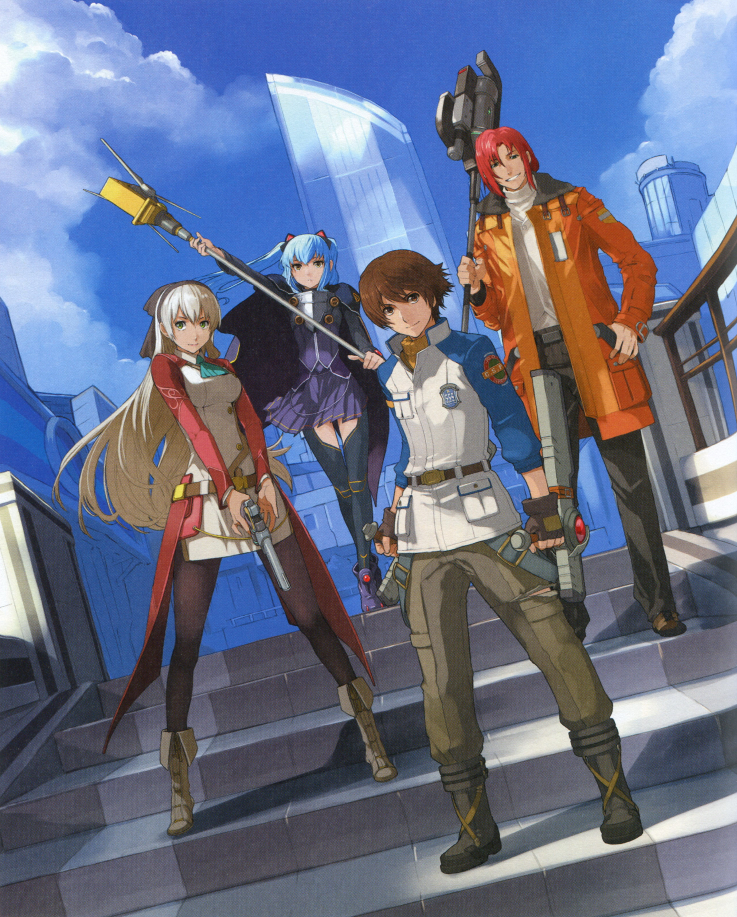 Evolution key visual by Katsumi Enami