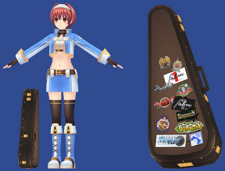Hyperdimension Neptunia Falcom Chan