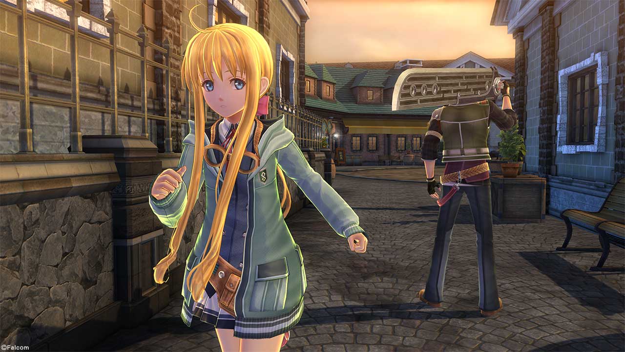 Promotional screenshot featuring Tita with Agate Crosner in the background