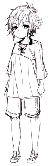 Concept art - young Fie