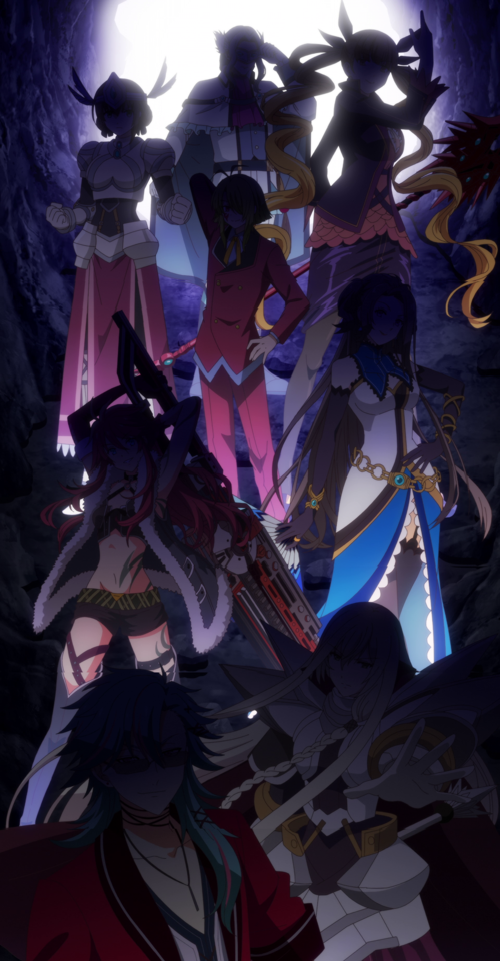 Depition of several enforcers and anguis from The Legend of Heroes: Trails of Cold Steel: Northern War